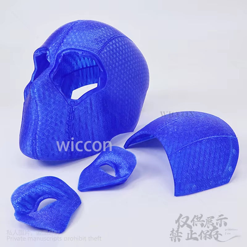 Albert Rothstein Costume Blue 3D Mask