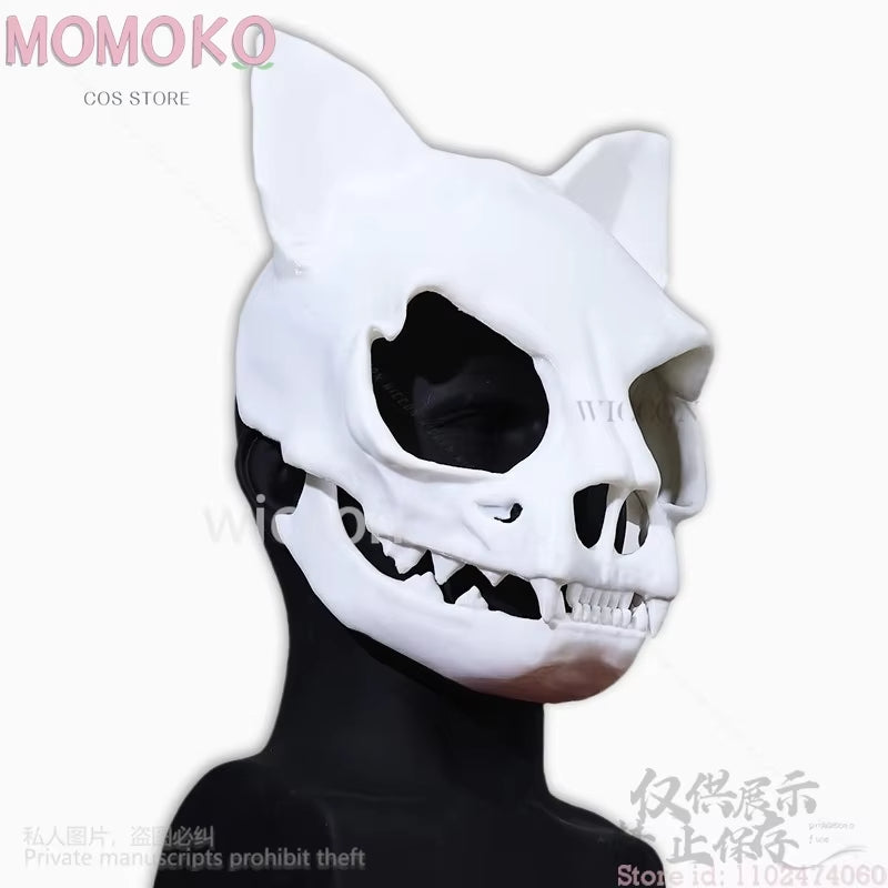Animal Cosplay Cat 3D Skull Mask Props