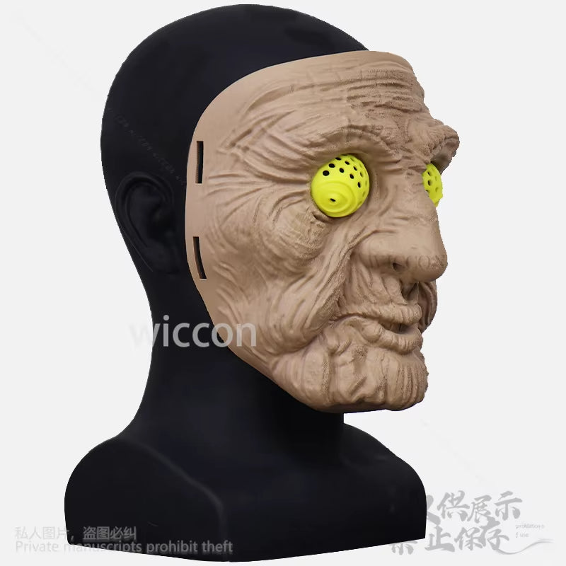 Dandadan Turbo Granny Cosplay Props Horror 3D Mask