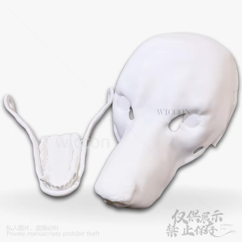 Dog Kigurumi Base Beast Skull 3d Mask