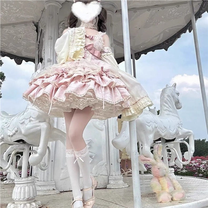 Sweet Lolita Cosplay Costumes Girls Dress