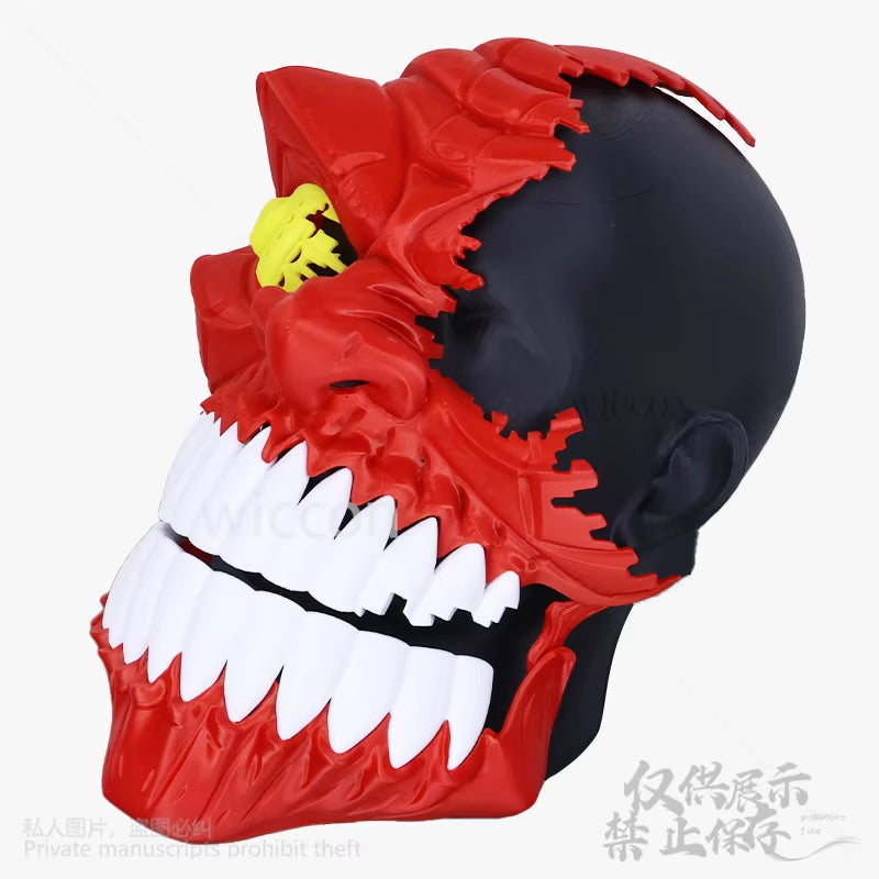 3D Printing Base Red Horror Mask