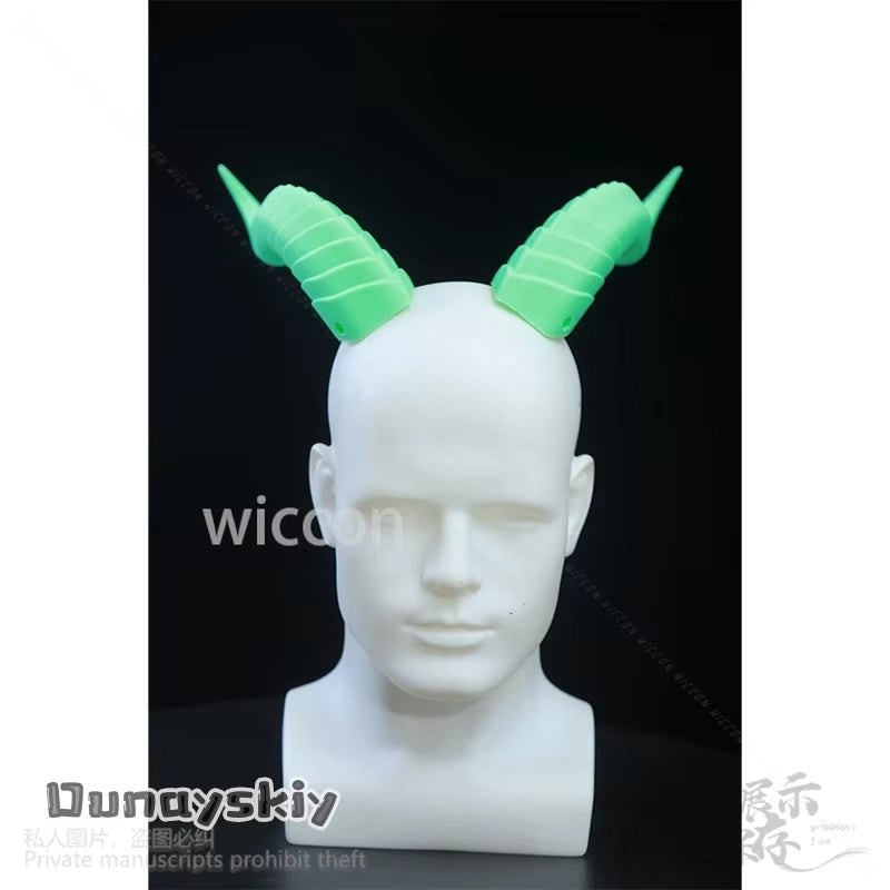 Anime Furry Dragon Headwear Cosplay 3D Horns