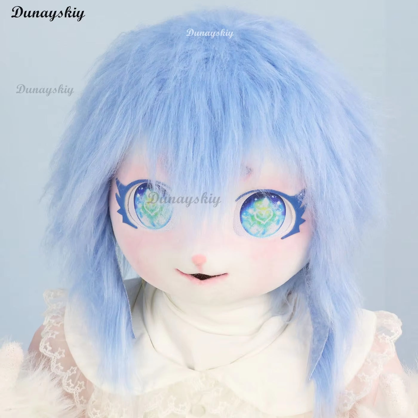 Kigurumi Fursuit Animal Mask Paw Head Cat Rabbit Beast Performance Props