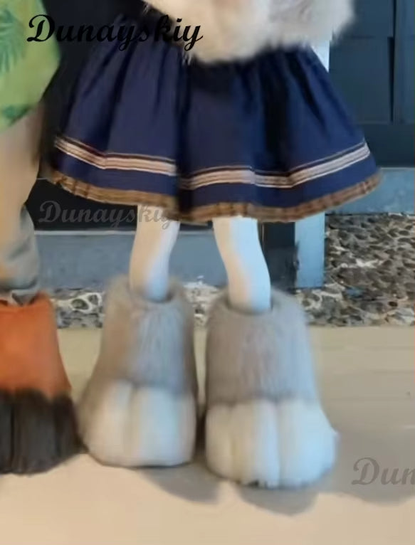 Cosplay Cat Boots Paw Shoes