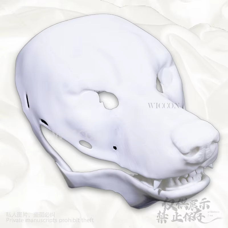Dog Kigurumi Base Beast Skull 3d Mask