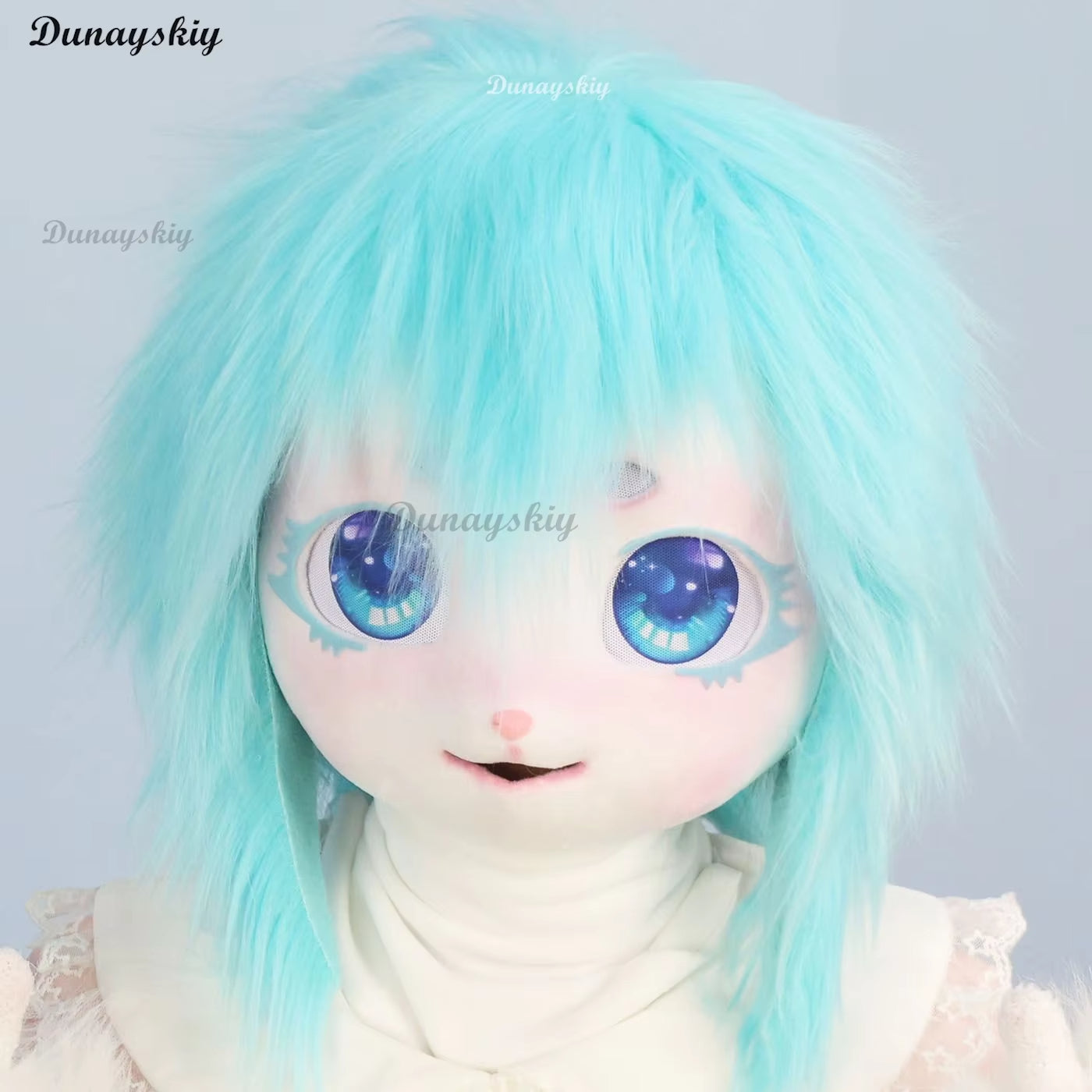 Kigurumi Fursuit Animal Mask Paw Head Cat Rabbit Beast Performance Props