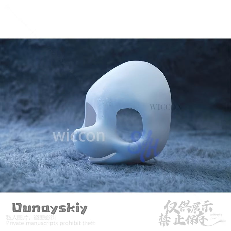 Dog Cosplay Kawaii 3D Head Base Skull