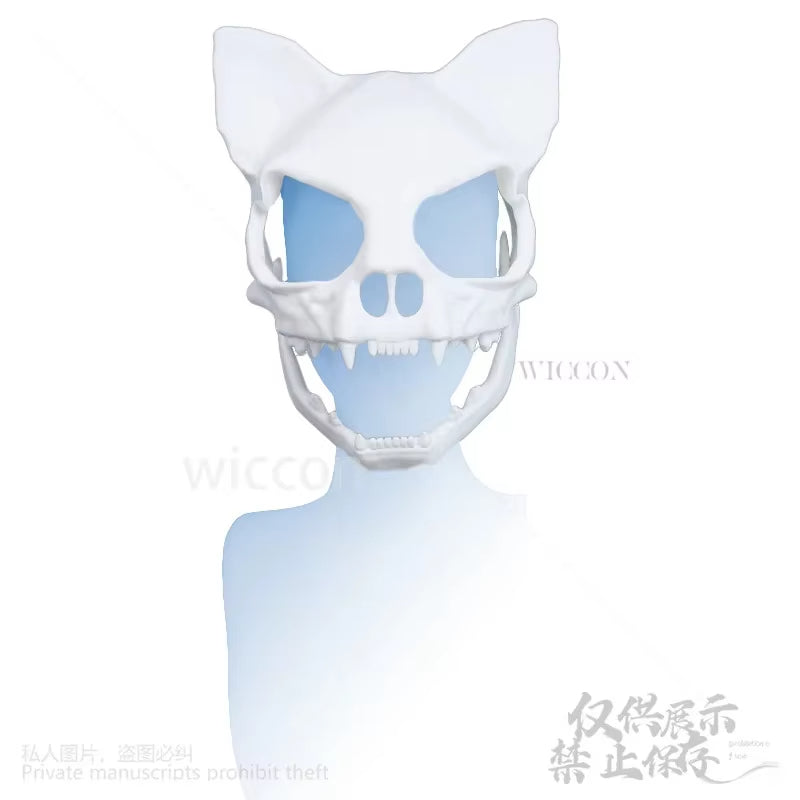 Cat Skull Kigurumi 3D Props Mask