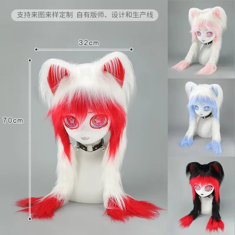 Cosplay Costume Head Base Paws Comiket Furries