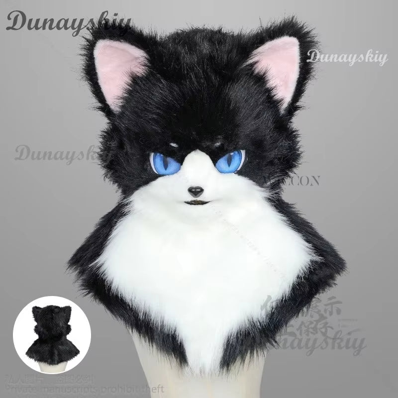 Fursuit Furry Cosplay Head Mask Tail Shoes