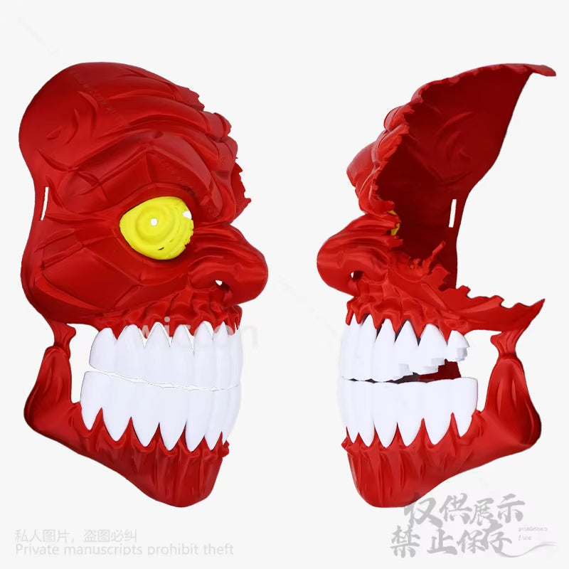 3D Printing Base Red Horror Mask