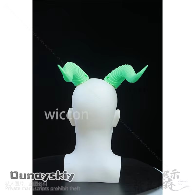 Anime Furry Dragon Headwear Cosplay 3D Horns