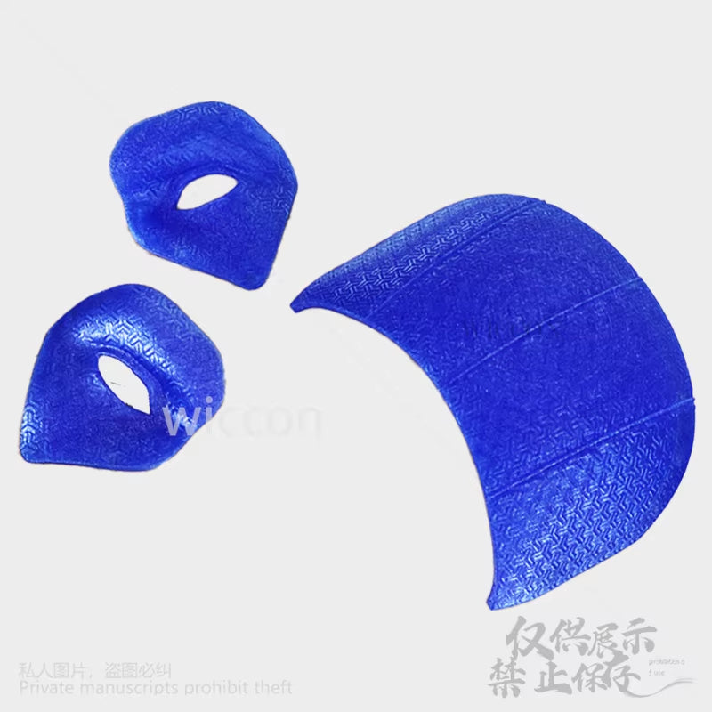 Albert Rothstein Costume Blue 3D Mask