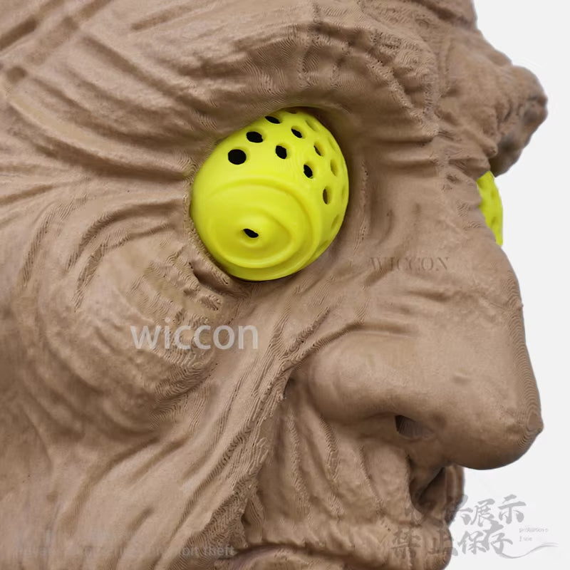 Dandadan Turbo Granny Cosplay Props Horror 3D Mask