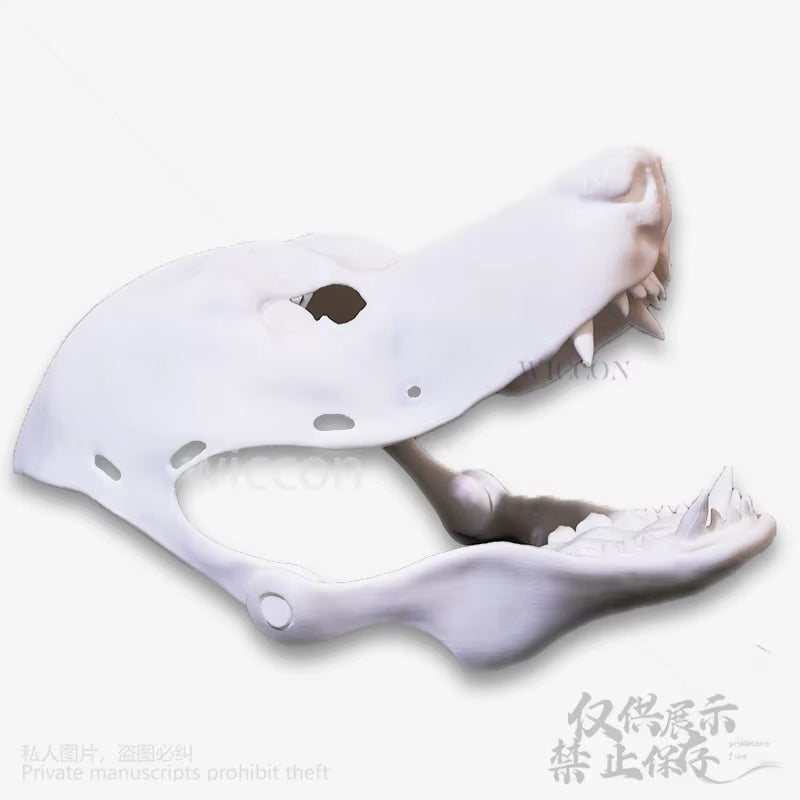 Dog Kigurumi Base Beast Skull 3d Mask