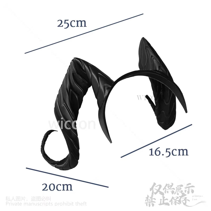 Wuthering Waves Cosplay Zani Costume 3D Headband Props