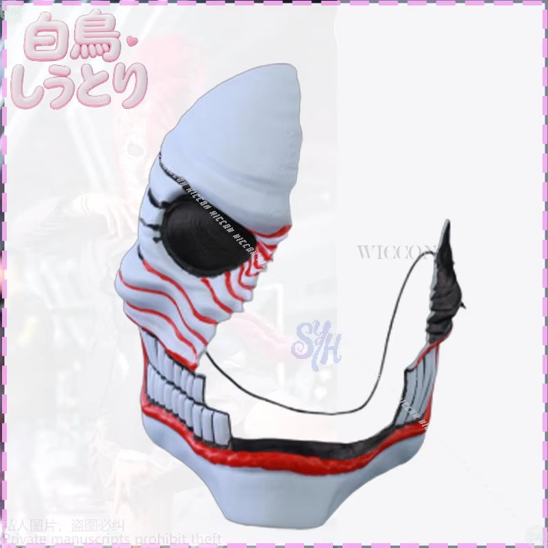Dandadan Cosplay Aira Shiratori Two Horror Mask 3D