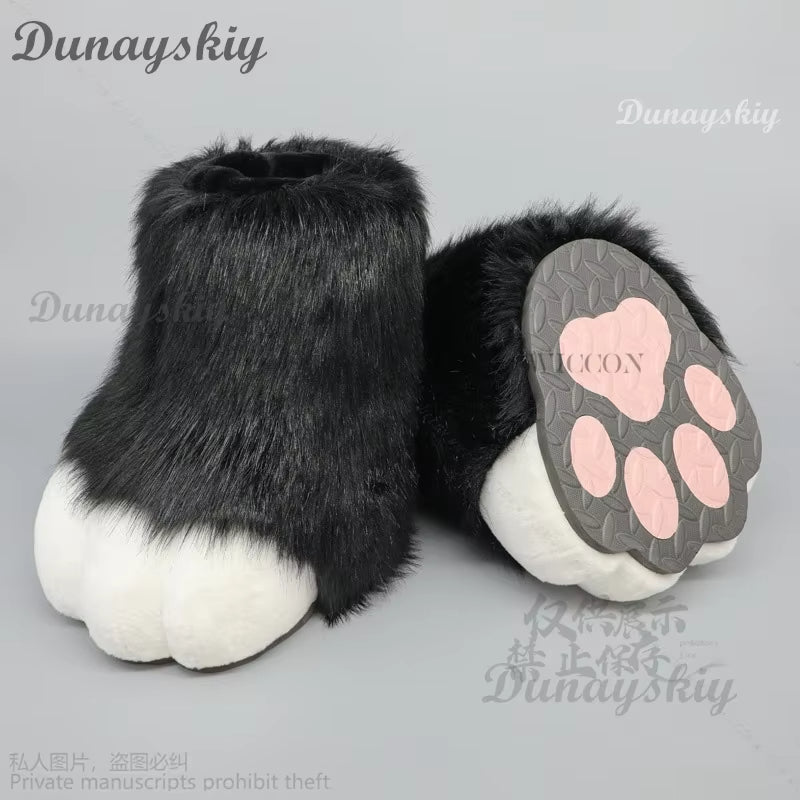 Fursuit Furry Cosplay Head Mask Tail Shoes