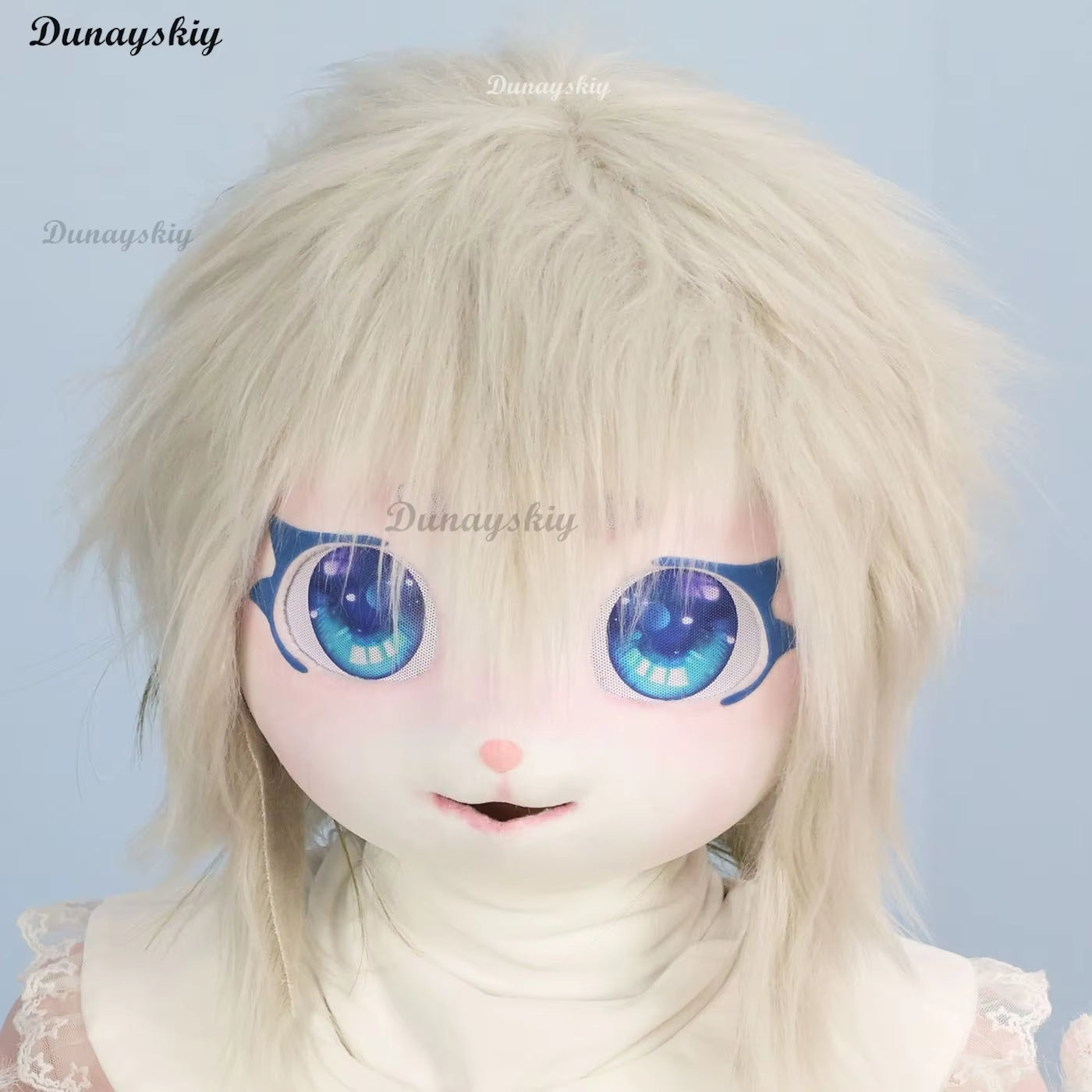 Kigurumi Fursuit Animal Mask Paw Head Cat Rabbit Beast Performance Props