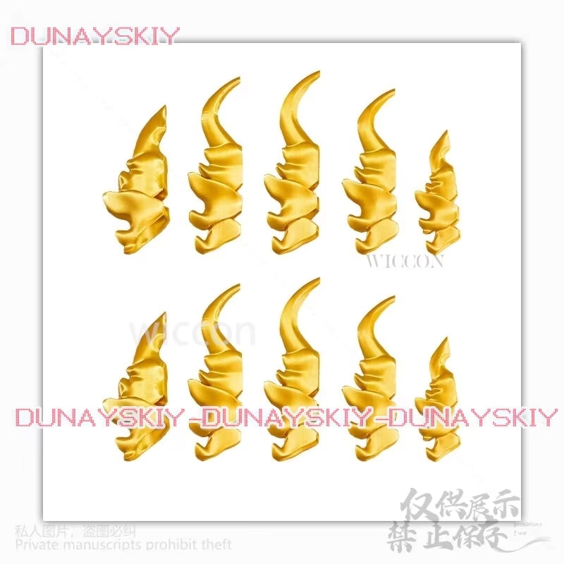 Animal Cosplay 4Color 3D Props Hook Claw