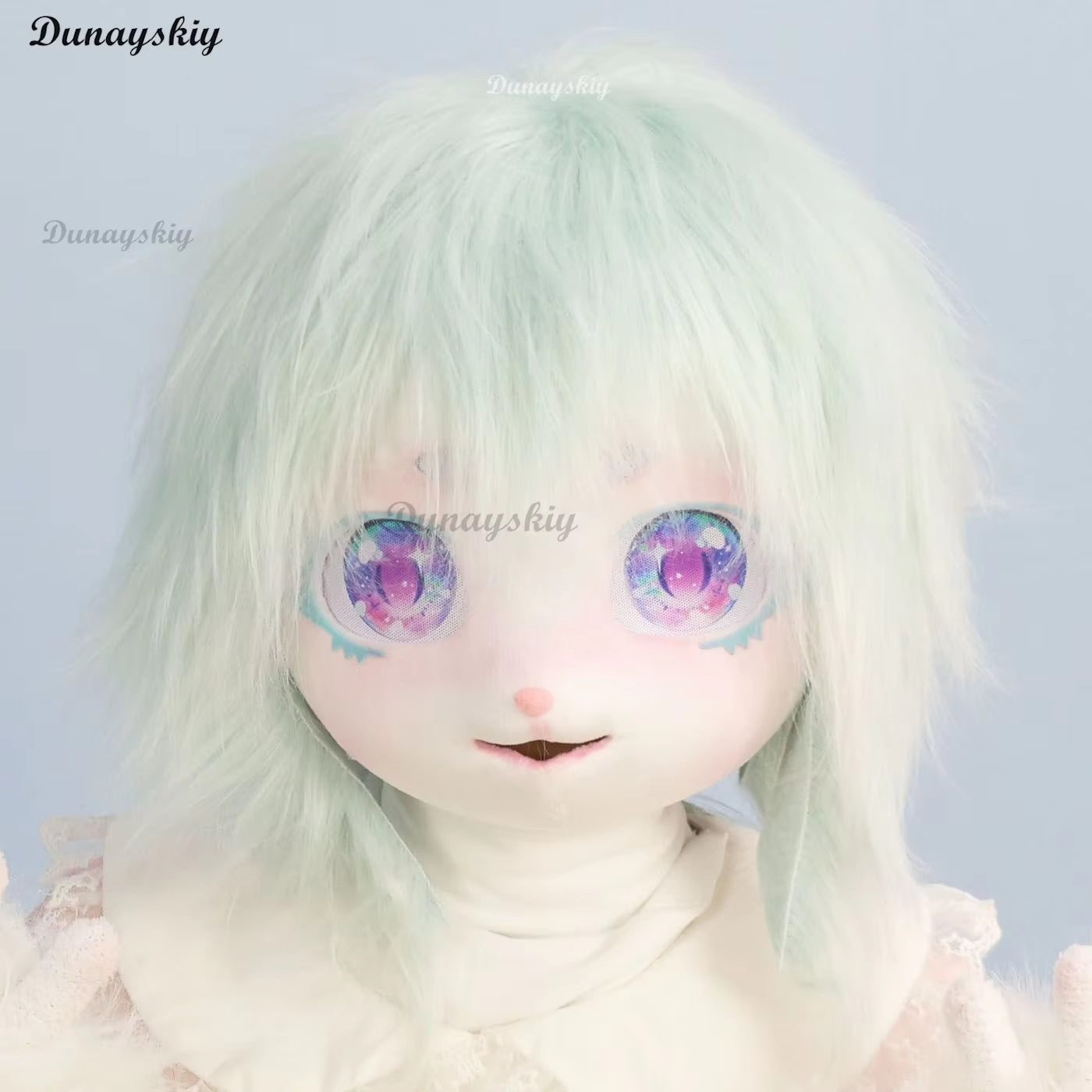 Kigurumi Fursuit Animal Mask Paw Head Cat Rabbit Beast Performance Props