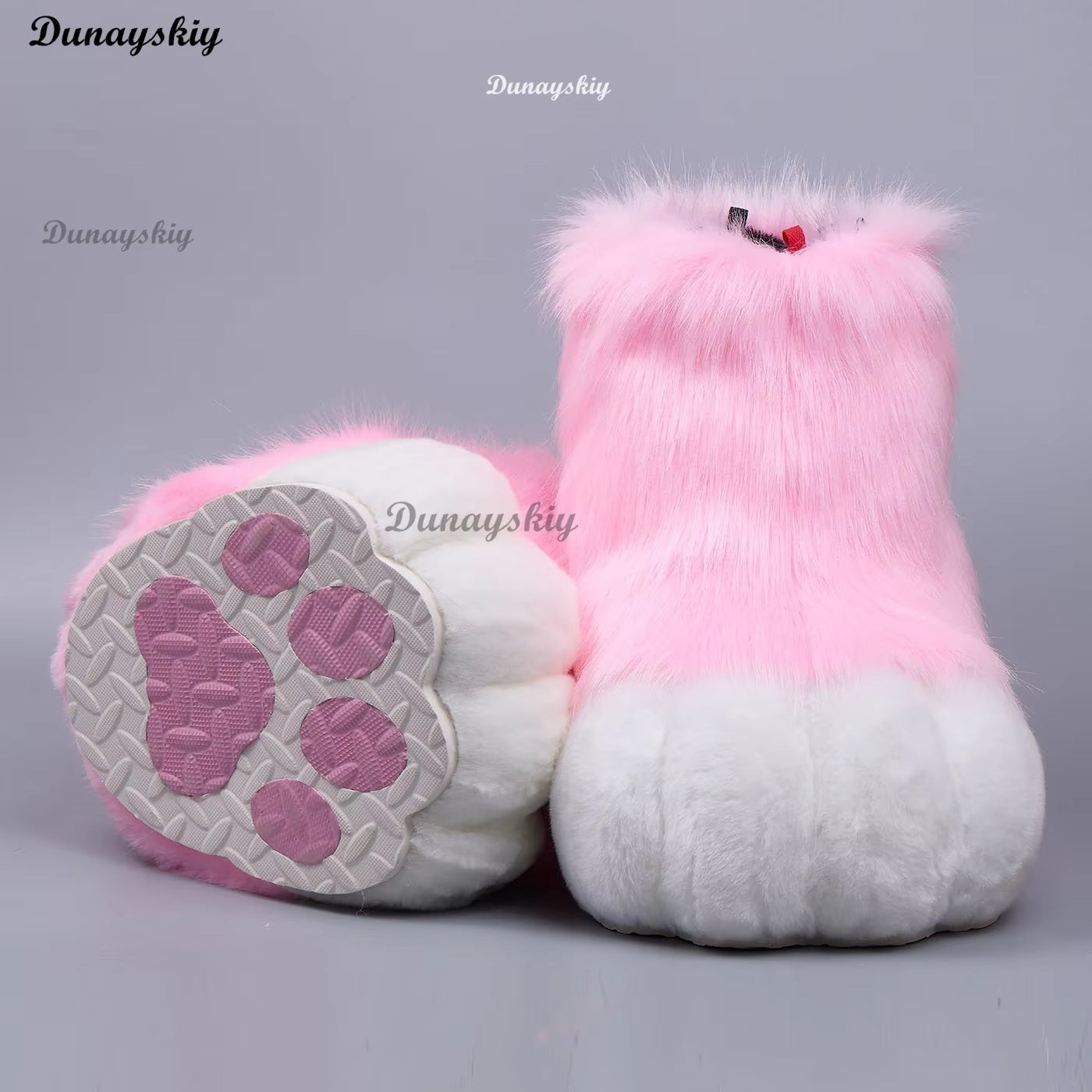 Furry Cosplay Paw Shoes Rubbit Cat Boots