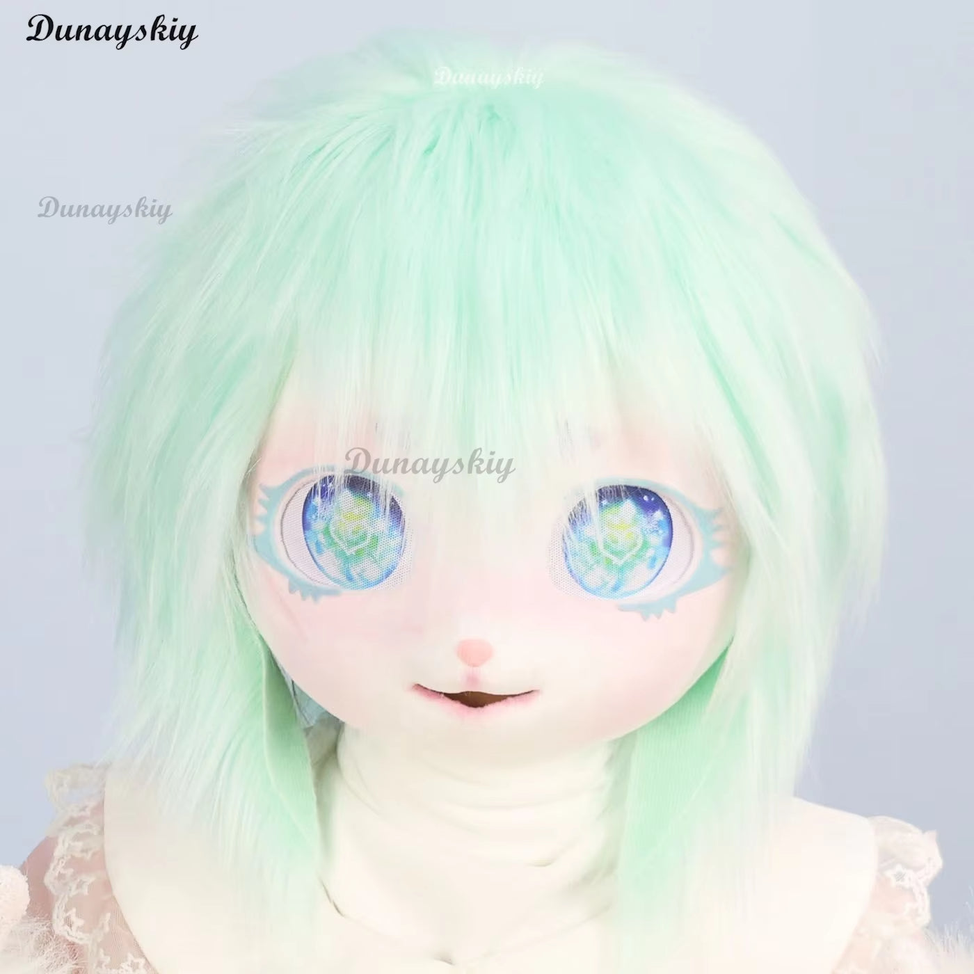 Kigurumi Fursuit Animal Mask Paw Head Cat Rabbit Beast Performance Props