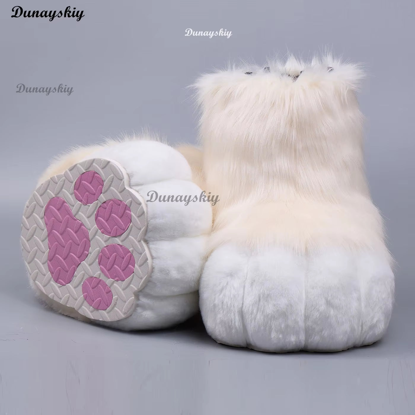 Furry Cosplay Paw Shoes Rubbit Cat Boots