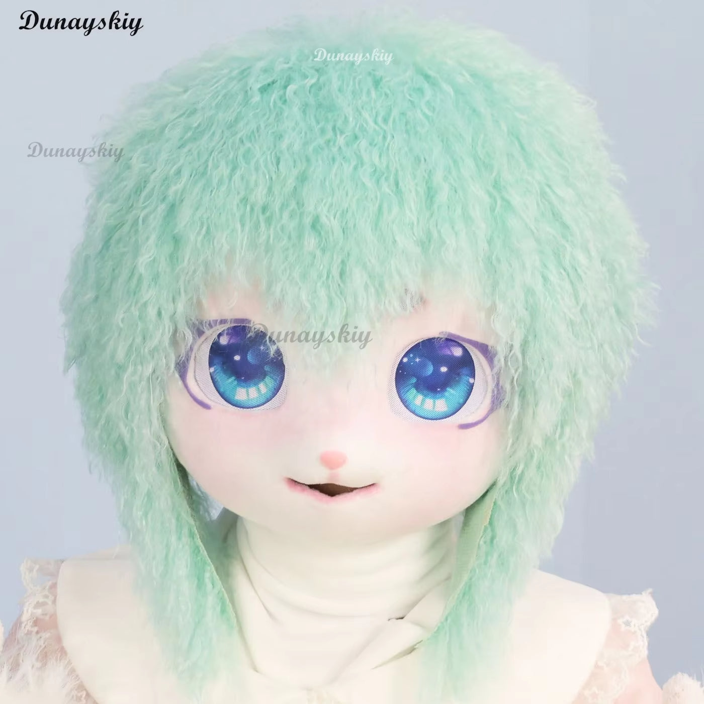 Kigurumi Fursuit Animal Mask Paw Head Cat Rabbit Beast Performance Props