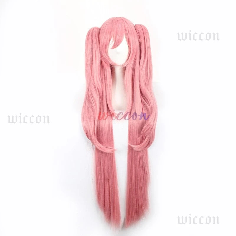 Seraph Of The End Owari no Seraph Krul Tepes Cosplay Costume Anime Wig JK School Uniforms Witch Vampire Dress Headwear Props