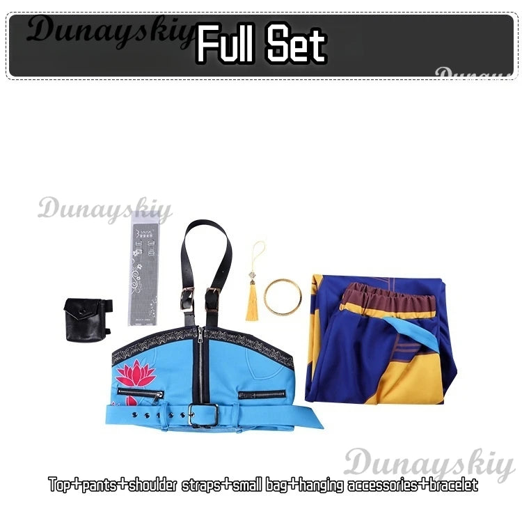 2025 Movie Devil Hunters Cosplay KPOP Girl Group Mira Zoey Rumi Cosplay Colorful Uniform Halloween Party Sexy Outfit for Woman