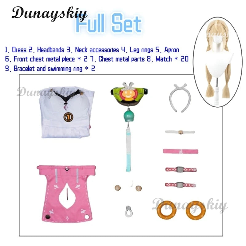 Zenless Zone Zero Alice Cosplay Summer Swimsuit Sexy Costume Cat Ear Tail Set Spook Shack Roleplay Anime Game Halloween