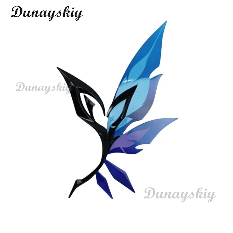 Genshin Impact Skirk Cosplay Wig Blue Gray Long Hair New Skin Swordswoman Tartaglia's Master Abyss Halloween Party Women Girls