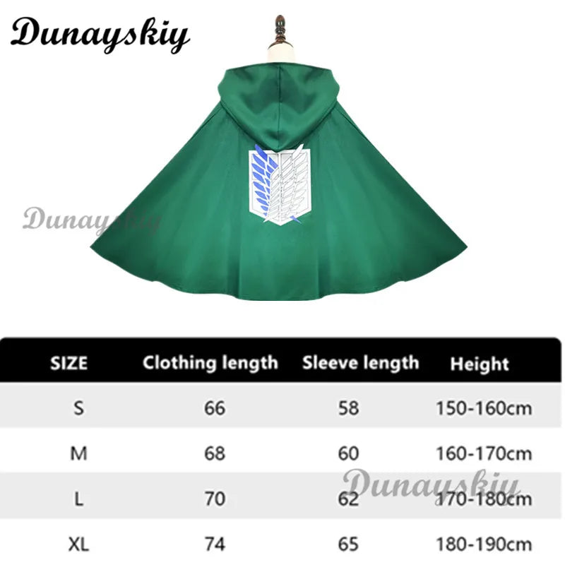 Anime AOT The Final Season 4 Team Uniform Eren Levi Cosplay Costume Harness Armor Halloween Costume