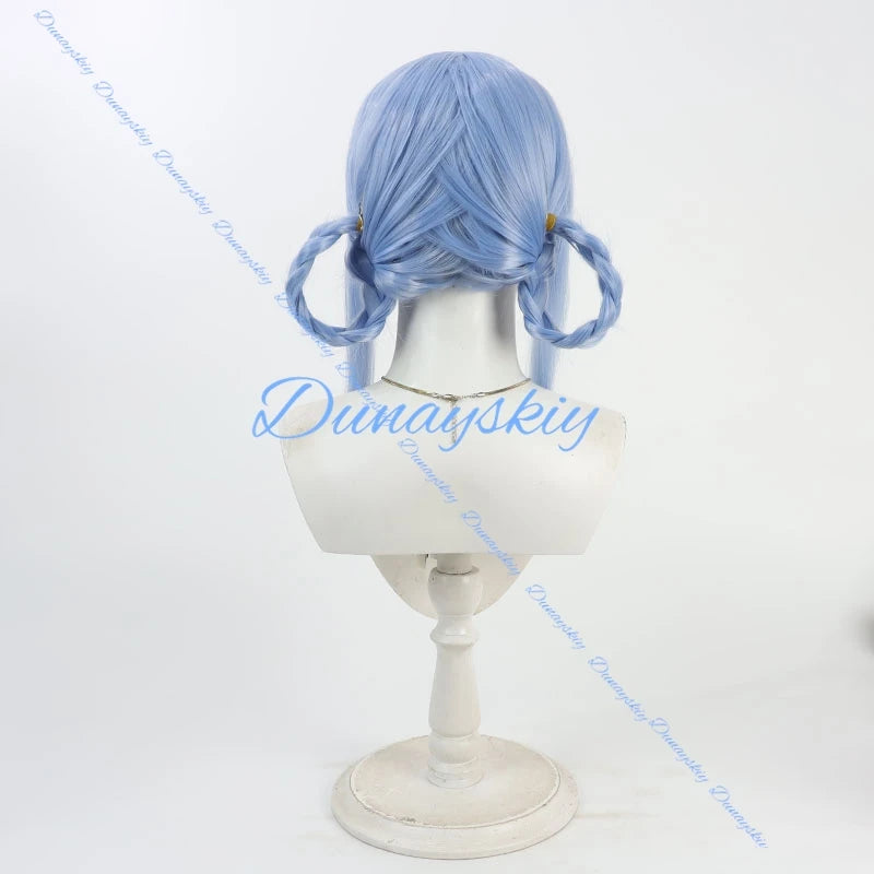 Game Magical Girl Witch Trials Tachibana Sherry Cosplay Wig Blue Hair Halloween Party for Women Girls Carnival