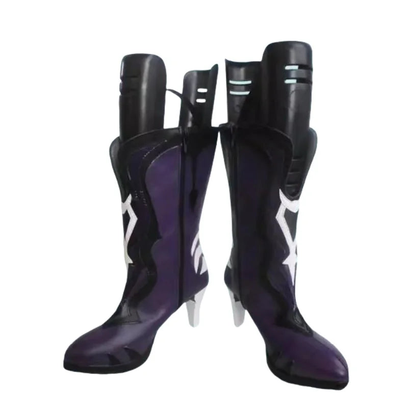 Hysilens Honkai Star Rail Hysilens Cosplay Costume Anime Long Mixed Wig Props Halloween Party for Women Girls Carnival