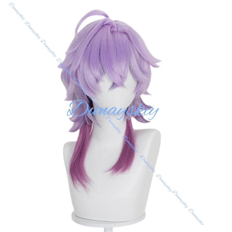 Game Anime Genshin Impact Durin Cosplay Wig Headwear Halloween Costume Accessories Hairpiece Role Play Fashion Birthday