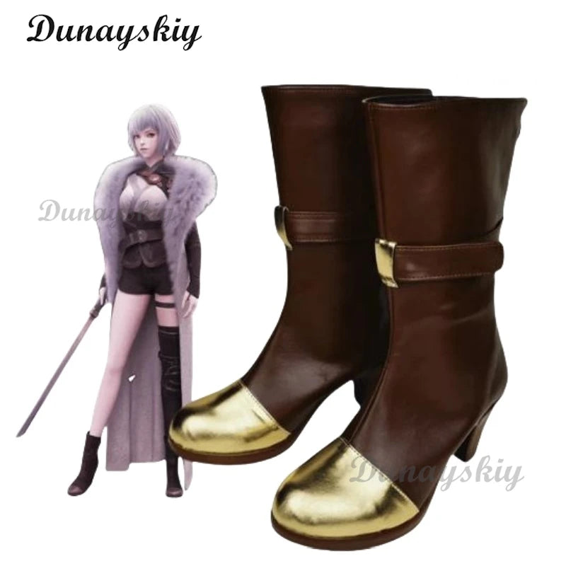 Ling Cage Bai Yuekui Boss Bai Cosplay Wig Anime Roleplay Party Costume Prop