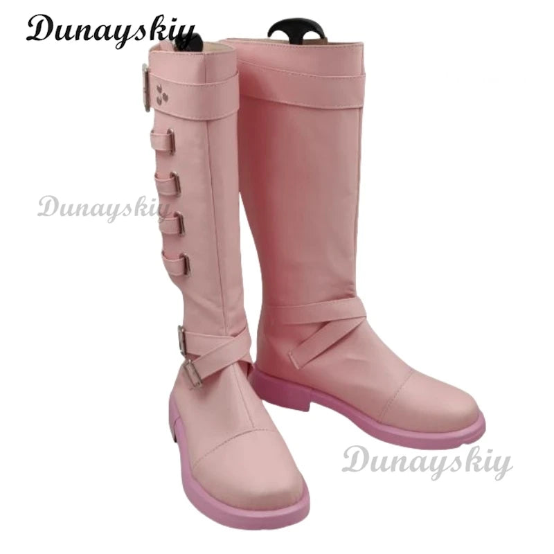 Luo Tianyi Cosplay Costume Wig Vsinger Underground Rock Punk Women's Costume Anime Virtual idol Role-playing Wig Shoe Prop Suits