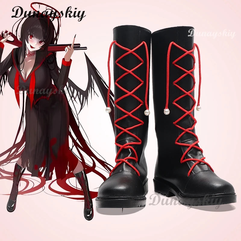 Game Blue Archive Kenzaki Tsurugi Cosplay Costume Wig Japanese Black JK School Uniforms Long Skirt Woman Sexy Halloween Suit