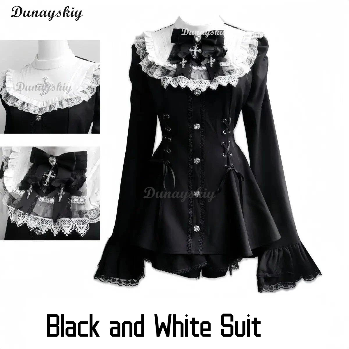 Jirai Kei Fashion Gothic Vintage Hot Girl Patchwork Dress Lolita Y2k Skinny Design Evening Party Dress Female Lace Chic Outfits