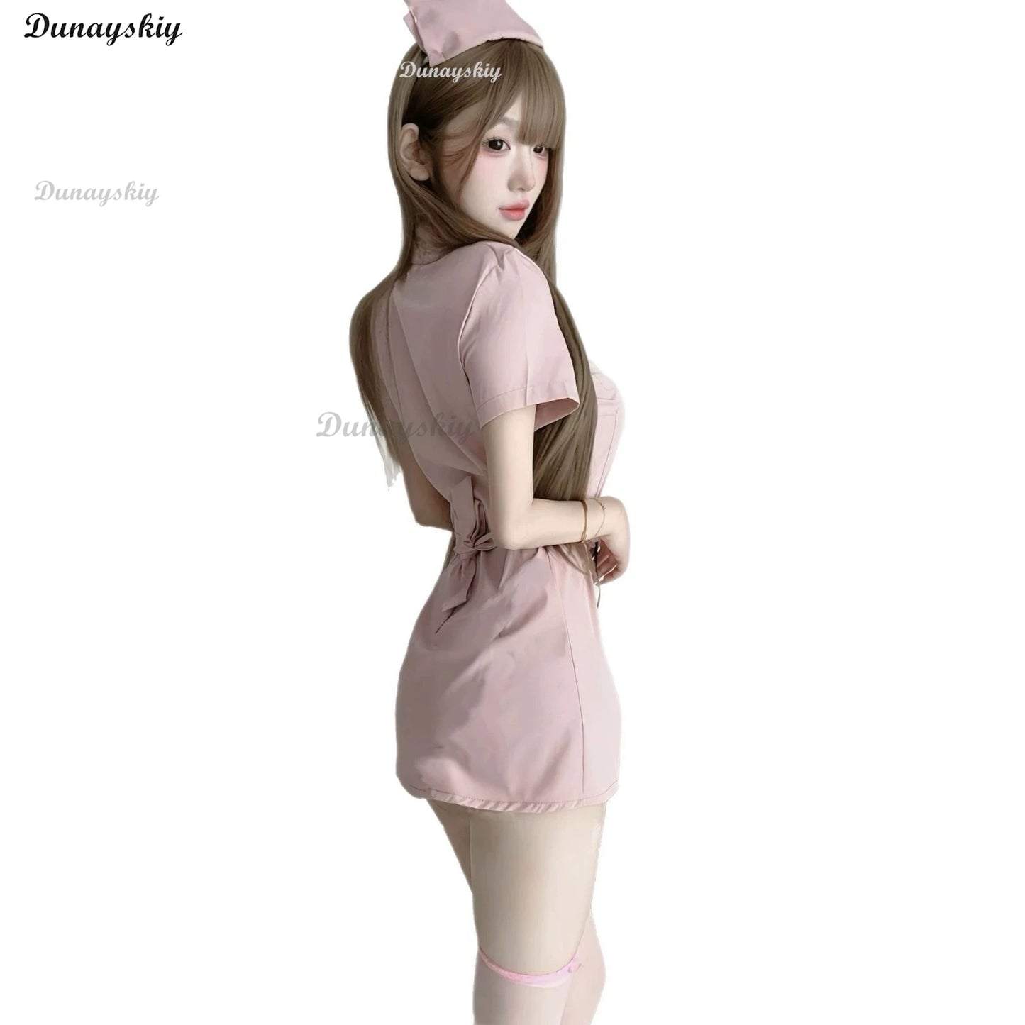 Pure Love Nurse Doctor Role Play Uniform Temptation White Angel White Dress Sexy Lingerie Fashion Sexy Uniform Suit Halloween