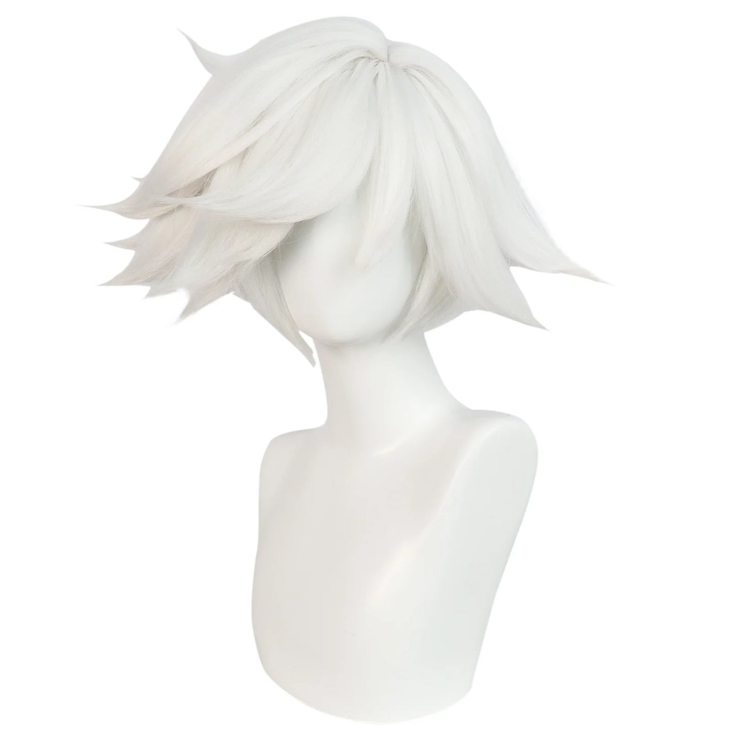 Angel Dust Cosplay Pink White Costume Wig Hazbin Rolelpaly Hotel Leather Tight Fitting Jumpsuit Outfiits Women Halloween Party