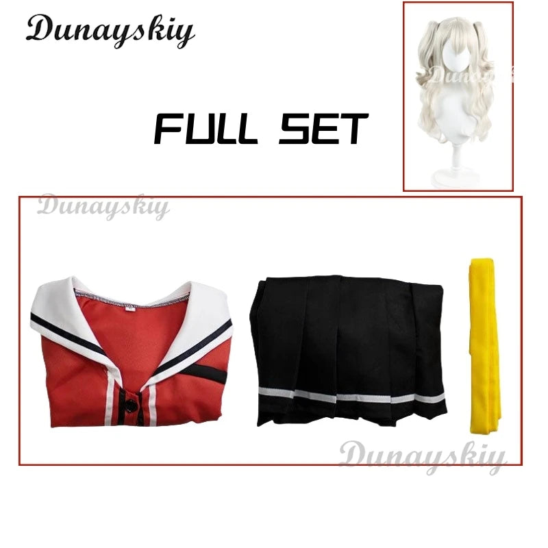 Anime Charlotte Tomori Nao Cosplay Costume Women JK Uniform Outfit Charlotte Tomori Nao Cos Wig Halloween Costumes Party Suit