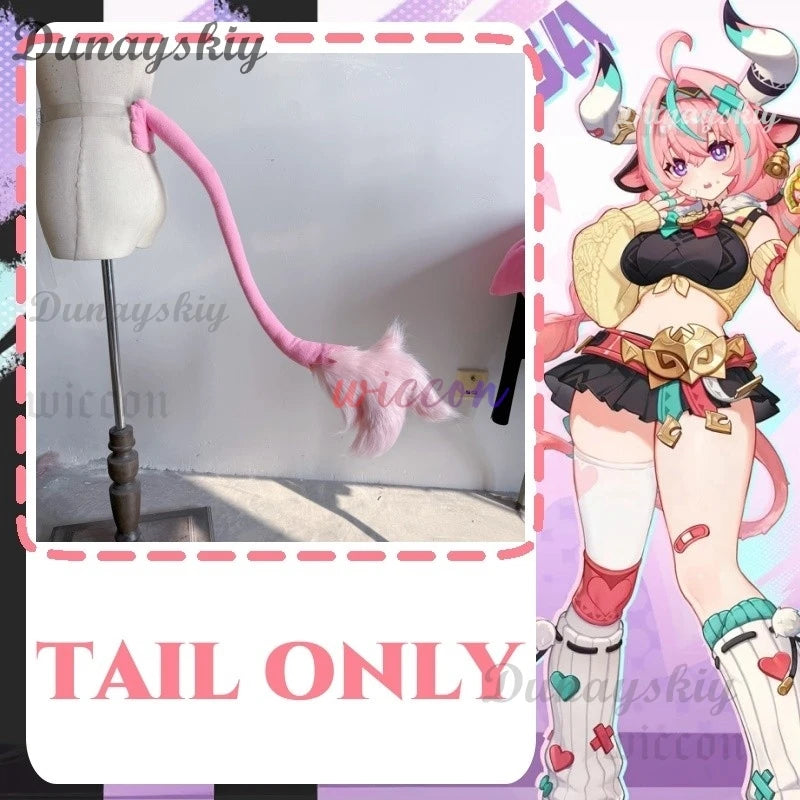 Game Genshin Impact Varesa Cosplay Varesa Cosplay Wig Horn Accessory Uniform New Dress Suit Anime Shoes Carnival Party Outfit