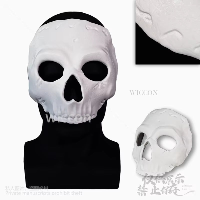 Ghost COOD Cosplay 3D Mask Prop Skull