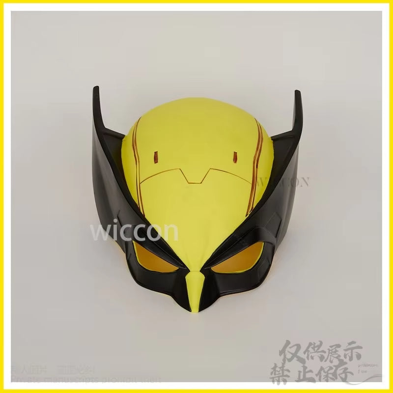 Yellow Wolf Deadhero Wolve 3D Cosplay Mask