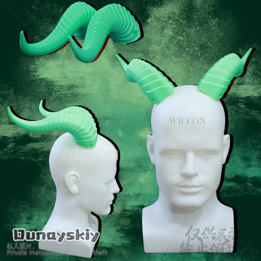 Anime Furry Dragon Headwear Cosplay 3D Horns