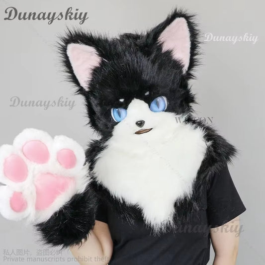 Fursuit Furry Cosplay Head Mask Tail Shoes